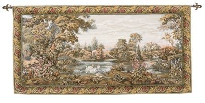 The Swans Loom Woven Tapestry - 89 x 178 cm (2'11" x 5'10") - Requires Rod Size 5
