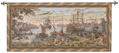 Venetian Port Loom Woven Tapestry - 2 Sizes Available