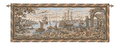 The Harbour (Without Loops) Loom Woven Tapestry - 60 x 160 cm (2'0" x 5'3") - Requires Rod Size 4