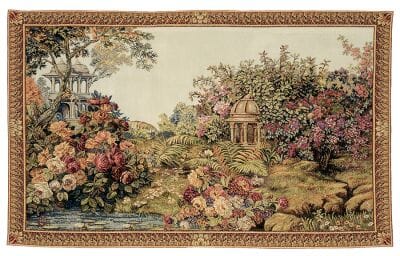 The Enchanted Garden Loom Woven Tapestry - 65 x 105 cm (2'2" x 3'6") - Requires Rod Size 3