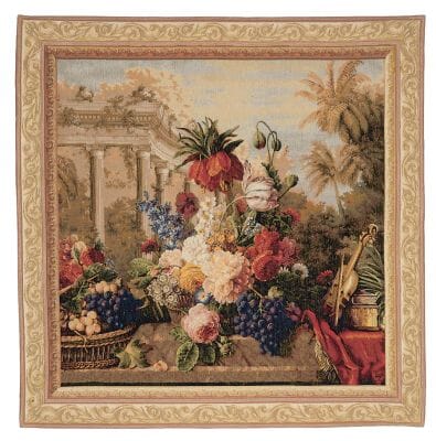 Le Jardin Exotique Loom Woven Tapestry - 145 x 142 cm (4'9" x 4'8") - Requires Rod Size 4