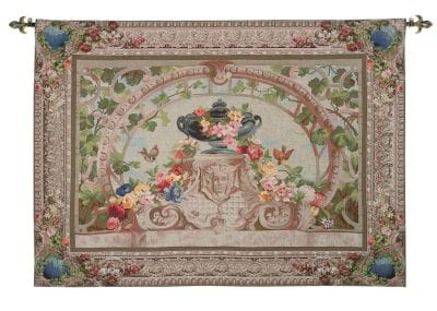 Grand Beauvais Vase Loom Woven Tapestry - 2 Sizes Available