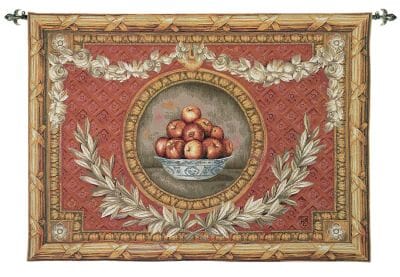 The Apple Bowl Loom Woven Tapestry - 107 x 146 cm (3'6" x 4'10") - Requires Rod Size 4