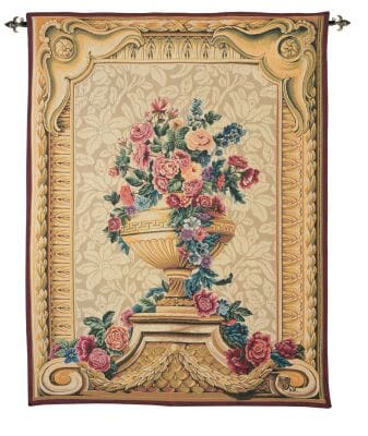 Vase Chambord Loom Woven Tapestry - 2 Sizes Available
