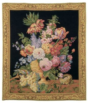 Still-Life Loom Woven Tapestry - 150 x 130 cm (4'11" x 4'3") - Requires Rod Size 3