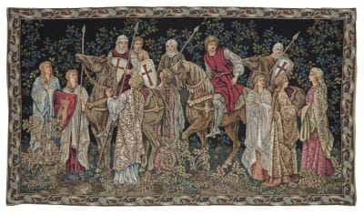 The Crusaders Loom Woven Tapestry - 64 x 112 cm (2'1" x 3'8") - Requires Rod Size 3
