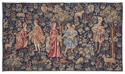 La Danse Loom Woven Tapestry - 90 x 155 cm (3'0" x 5'1") - Requires Rod Size 4