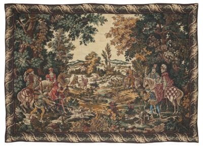 Maximilian Hunting Tapestry - 158 x 220 cm (5'2" x 7'3") - Requires Rod Size 5