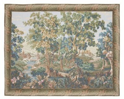 Flanders Verdure Loom Woven Tapestry - 150 x 190 cm (4'11" x 6'3") - Requires Rod Size 5