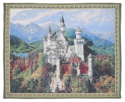Neuschwanstein Loom Woven Tapestry - 76 x 92 cm (2'6" x 3'0") - Requires Rod Size 2