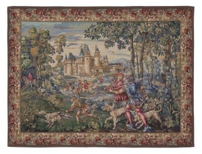 Renaissance Hunt Tapestry - 2 Sizes Available