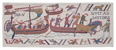 Bayeux - Crossing to Hastings - 70 x 160 cm (2'2" x 5'5") - Requires Rod Size 4