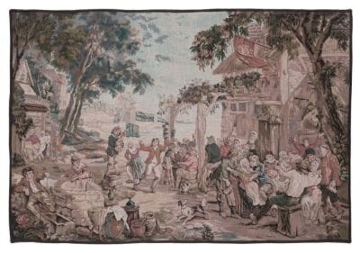 Flemish Party Tapestry - 91 x 135 cm (3'0" x 4'5") - Requires Rod Size 4