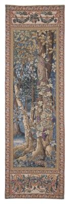 Wild Vine Portiere with Frieze Loom Woven Tapestry - 215 x 66 cm (7'1" x 2'2") - Requires Rod Size 2