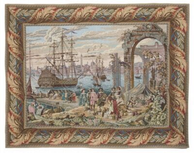 The Galleon Loom Woven Tapestry - 190 x 245 cm (6'3" x 8'0") - Requires Rod Size 6