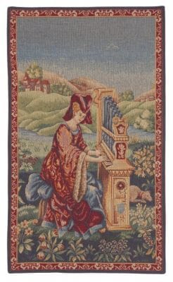 Organ Player Loom Woven Tapestry - 72 x 42 cm (2'5" x 1'5") - Requires Rod Size 1