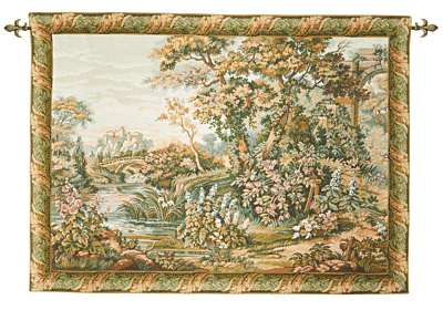 The Bridge Loom Woven Tapestry - 82 x 112 cm (2′8" × 3′8") - Requires Rod Size 3 - Last Piece Remaining!