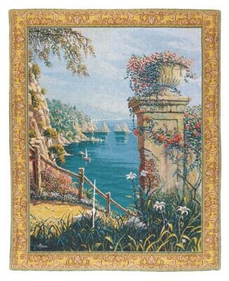 Capri Vista Loom Woven Tapestry - 120 x 98 cm (3'11" x 3'3") - Requires Rod Size 2