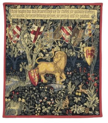 The Chief Knights Loom Woven Tapestry - 92 x 78 cm (3'0" x 2'7") - Requires Rod Size 2