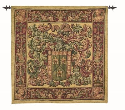 Arms of Nagera Loom Woven Tapestry - 125 x 125 cm (4'1" x 4'1") - Requires Rod Size 3