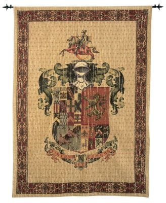A Knight's Coat of Arms Tapestry - 2 Sizes Available