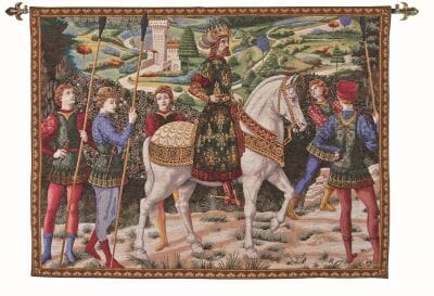 Royal Outing Loom Woven Tapestry - 112 x 145 cm (3'8" x 4'9") - Requires Rod Size 4