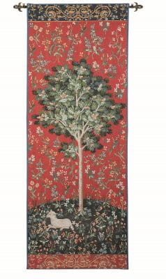 Oak Tree Portiere Loom Woven Tapestry - 185x70cm (6'1"x2'4") - Requires Rod Size 2
