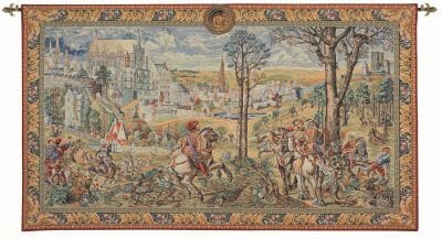 Medieval Brussels Tapestry - 3 Sizes Available