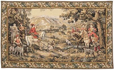 La Chasse Royale Loom Woven Tapestry (The Royal Hunt) - 2 Sizes Available