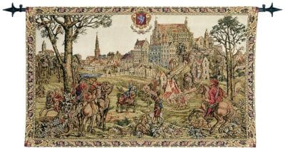 Old Brussels Tapestry - 65 x 107 cm (2'2" x 3'6") - Requires Rod Size 3