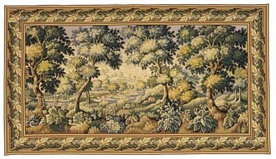 Verdure Audenarde Loom Woven Tapestry - 230 x 405 cm (7'7" x 13'4") - Requires Concealed Wooden Batten