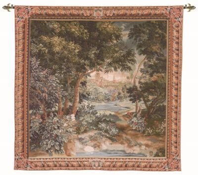 Verdure Cascade Loom Woven Tapestry - 150 x 152 cm (4'11" x 5'0") - Requires Rod Size 4