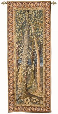 Forest Portiere Loom Woven Tapestry - 170 x 66 cm (5'7" x 2'2") - Requires Rod Size 2