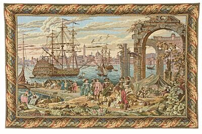 The Galleon Loom Woven Tapestry - 175 x 242 cm (5'9" x 7'11") - Requires Rod Size 6