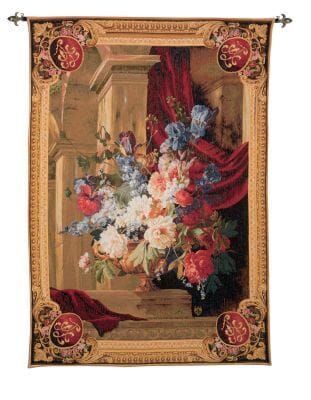Bouquet Colonnes Loom Woven Tapestry - 2 Sizes Available