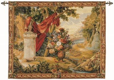 Landscape with Drape Loom Woven Tapestry - 2 Sizes Available