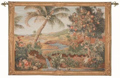 Oasis Landscape Loom Woven Tapestry - 2 Sizes Available