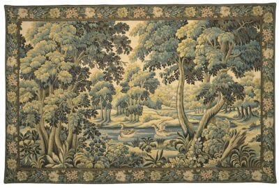 Verdure Colverts Loom Woven Tapestry (Colverts Greenery) - 200 x 330 cm (6'7" x 10'10")