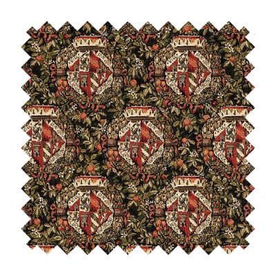 Mille-Fleurs Armorials Tapestry Fabric