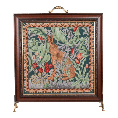Morris Hare Right Tapestry Firescreen
