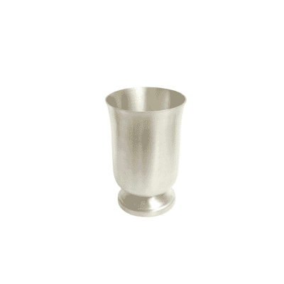 Medieval Pewter Drinking Cup - Approx. H.13 x W.9 cm - Last Piece Remaining!