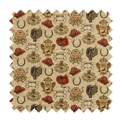 Royal Dressage Tapestry Fabric