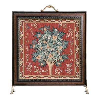 Medieval Tree Tapestry Firescreen