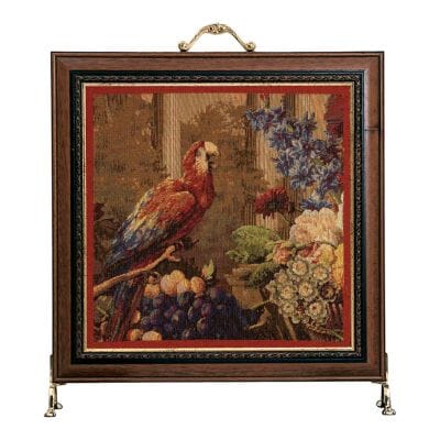 Exotic Parrot Tapestry Firescreen