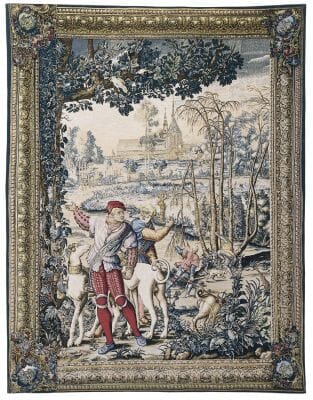La Battue Silkscreen Tapestry - 180 x 139 cm (5'11" x 4'7") - Requires Rod Size Size 4