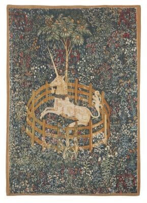 Captive Unicorn Silkscreen Tapestry - 122 x 84 cm (4'0" x 2'9") - Requires Rod Size Size 2