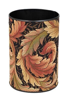 Acanthus & Lily Autumn Tapestry Waste Bin