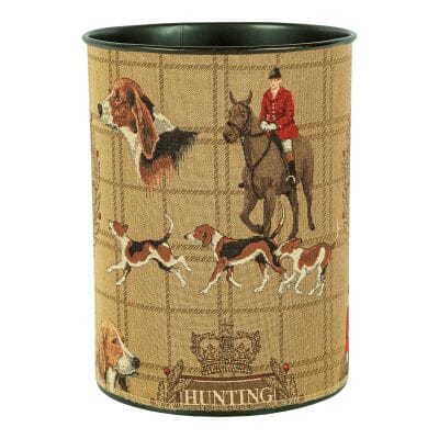 Hunting Trophy Tapestry Waste Bin