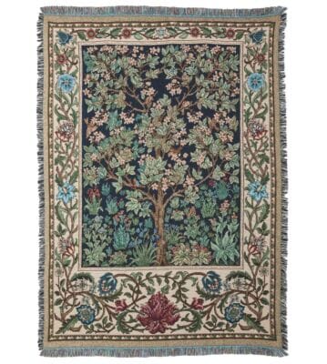 Tree of Life Tapestry Throw