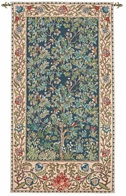 Morris Garden – Grande Loom Woven Tapestry - 305 x 165 cm (10’0” x 5’4”) - Requires Rod Size 5